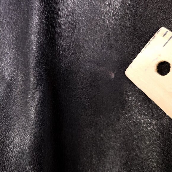 Mac Douglas Leather Jacket Vintage 1980 Paris Black Blazer Size 40 Lambskin - Picture 5 of 14